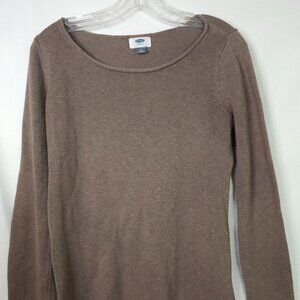 Old Navy Women's Brown Knit Sweater